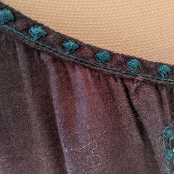 Lucky Brand peasant top in excellent condition, si - Picture 9 of 14